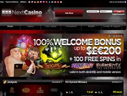 next casino bonus code